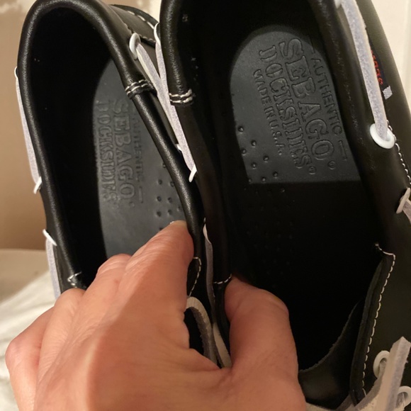 Authentic Sebago Docksides boat shoes - NWOT - Picture 5 of 12
